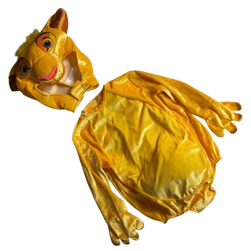 Disney Baby Toddler The Lion King Simba Cub Costume Size 12-18‎ Months - Picture 7 of 7